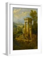 Classical Composition, a Tomb-Joseph Michael Gandy-Framed Giclee Print