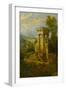 Classical Composition, a Tomb-Joseph Michael Gandy-Framed Giclee Print