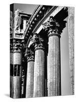 Classical Corinthian Columns of the Palace of the Legion of Honor in Golden Gate Park-Walker Evans-Stretched Canvas