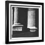 Classical Doric Column in Interior of Penn Station-Walker Evans-Framed Photographic Print