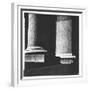 Classical Doric Column in Interior of Penn Station-Walker Evans-Framed Photographic Print