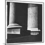 Classical Doric Column in Interior of Penn Station-Walker Evans-Mounted Photographic Print