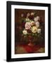 Classical Flower Arrangement-Janek-Framed Art Print