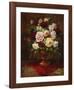 Classical Flower Arrangement-Janek-Framed Art Print