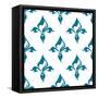 Classical French Fleur-De-Lis Seamless Pattern-seamartini-Framed Stretched Canvas