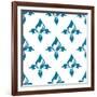 Classical French Fleur-De-Lis Seamless Pattern-seamartini-Framed Art Print