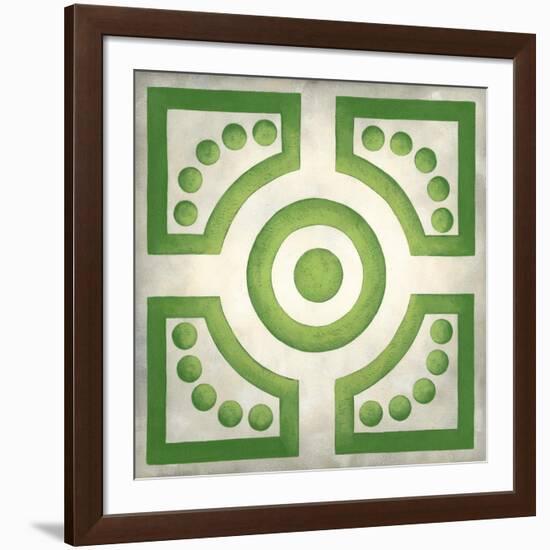 Classical Garden III-Chariklia Zarris-Framed Art Print