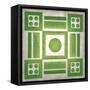 Classical Garden IV-Chariklia Zarris-Framed Stretched Canvas