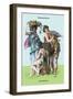 Classical Greek Musicians-Richard Brown-Framed Art Print