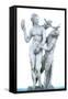 Classical Greek Statue of Aphrodite, Pan and Eros-Chris Hellier-Framed Stretched Canvas