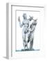 Classical Greek Statue of Aphrodite, Pan and Eros-Chris Hellier-Framed Photographic Print