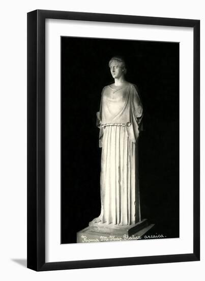 Classical Greek Statue-null-Framed Art Print