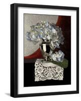 Classical Hydrangea-Sandra Willard-Framed Giclee Print