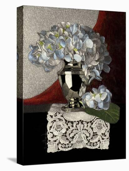 Classical Hydrangea-Sandra Willard-Stretched Canvas