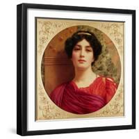 Classical Lady-John William Godward-Framed Giclee Print