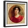 Classical Lady-John William Godward-Framed Giclee Print