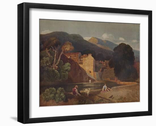 'Classical Landscape', 1923-John Sell Cotman-Framed Giclee Print