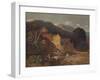 'Classical Landscape', 1923-John Sell Cotman-Framed Giclee Print