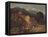 'Classical Landscape', 1923-John Sell Cotman-Framed Stretched Canvas