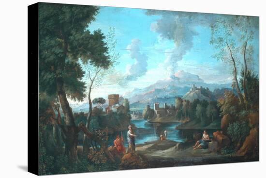 Classical Landscape, Orizante-Jan Frans van Bloemen-Stretched Canvas