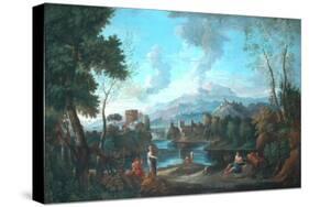 Classical Landscape, Orizante-Jan Frans van Bloemen-Stretched Canvas