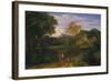 Classical Landscape, Probably 1660s-Jean-François Millet-Framed Giclee Print