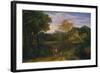 Classical Landscape, Probably 1660s-Jean-François Millet-Framed Giclee Print