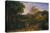 Classical Landscape, Probably 1660s-Jean-François Millet-Stretched Canvas
