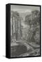 Classical Landscape Triptych I-Naomi McCavitt-Framed Stretched Canvas