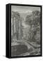 Classical Landscape Triptych I-Naomi McCavitt-Framed Stretched Canvas