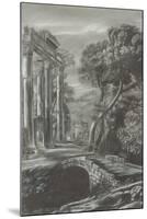 Classical Landscape Triptych I-Naomi McCavitt-Mounted Art Print