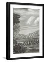 Classical Landscape Triptych II-Naomi McCavitt-Framed Art Print