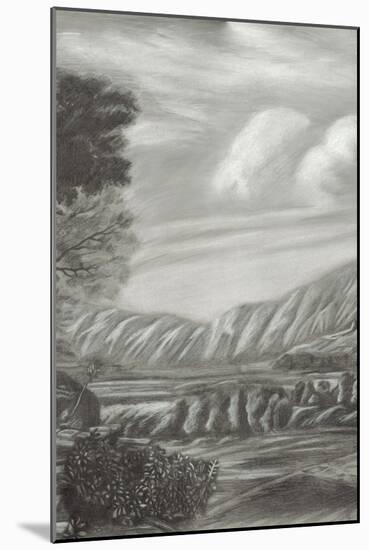 Classical Landscape Triptych II-Naomi McCavitt-Mounted Art Print