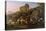 Classical Landscape with Animals-Johann Heinrich Roos-Stretched Canvas