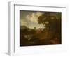 Classical Landscape with Figures-Jan Frans van Bloemen-Framed Giclee Print