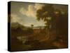 Classical Landscape with Figures-Jan Frans van Bloemen-Stretched Canvas