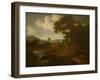 Classical Landscape with Figures-Jan Frans van Bloemen-Framed Giclee Print