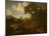 Classical Landscape with Figures-Jan Frans van Bloemen-Mounted Giclee Print