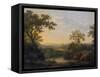 Classical Landscape-George Smith-Framed Stretched Canvas