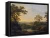Classical Landscape-George Smith-Framed Stretched Canvas