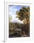 Classical Landscape-Jan Frans van Bloemen-Framed Art Print