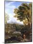 Classical Landscape-Jan Frans van Bloemen-Mounted Art Print