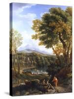 Classical Landscape-Jan Frans van Bloemen-Stretched Canvas