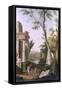 Classical Landscape-JC Jacobi-Framed Stretched Canvas