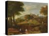 Classical Landscape-Jean-Francois Momper The Younger-Stretched Canvas