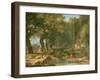 Classical Landscape-Pierre Henri de Valenciennes-Framed Giclee Print