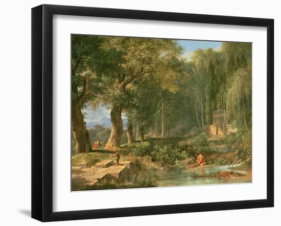 Classical Landscape-Pierre Henri de Valenciennes-Framed Giclee Print