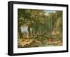 Classical Landscape-Pierre Henri de Valenciennes-Framed Giclee Print