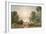 Classical Landscape-George Barret the Younger-Framed Giclee Print