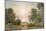 Classical Landscape-George Barret the Younger-Mounted Giclee Print